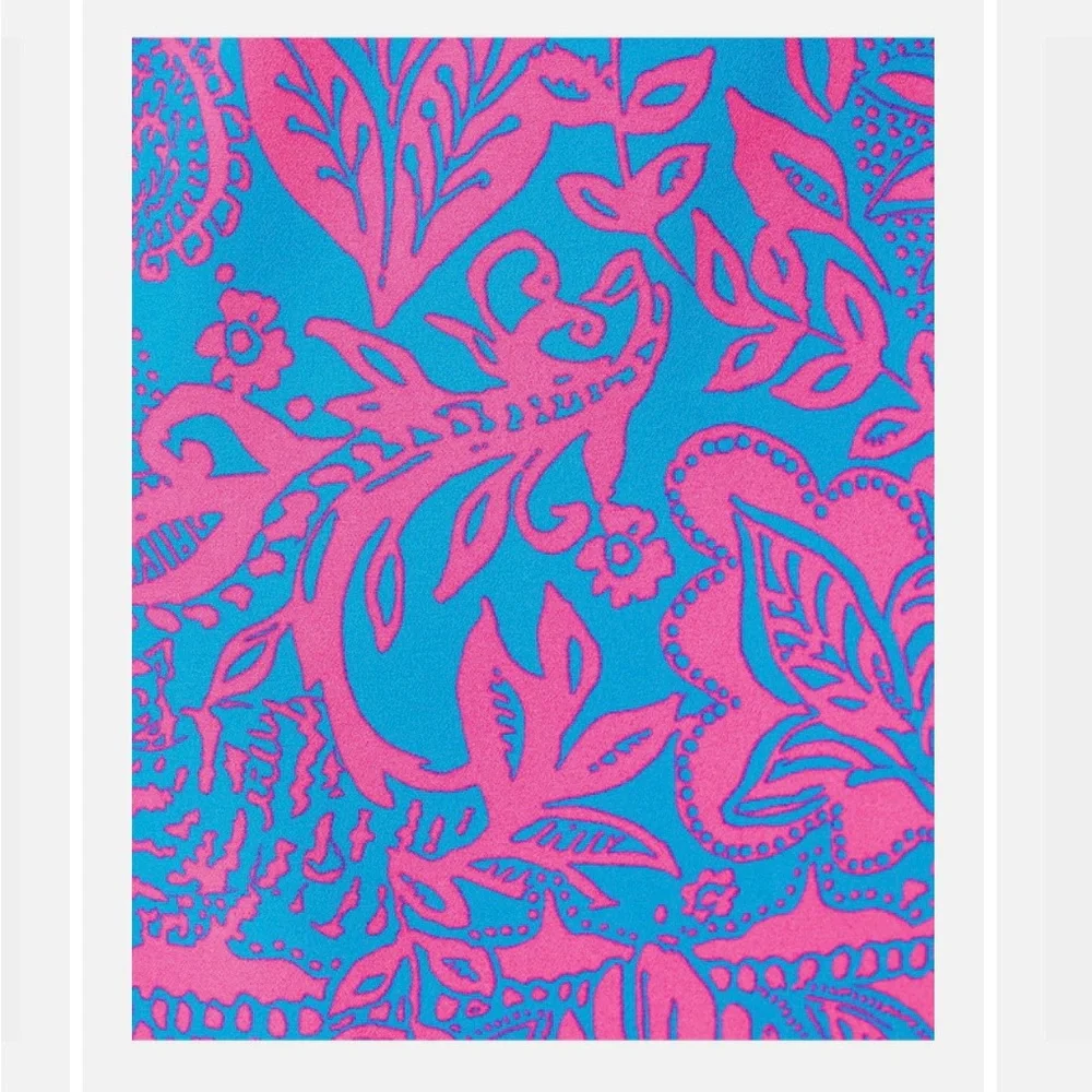 Worn once - Gorgeous Lilly Pulitzer size 6 Jada Off-The-Shoulder Romper! - Picture 6 of 6